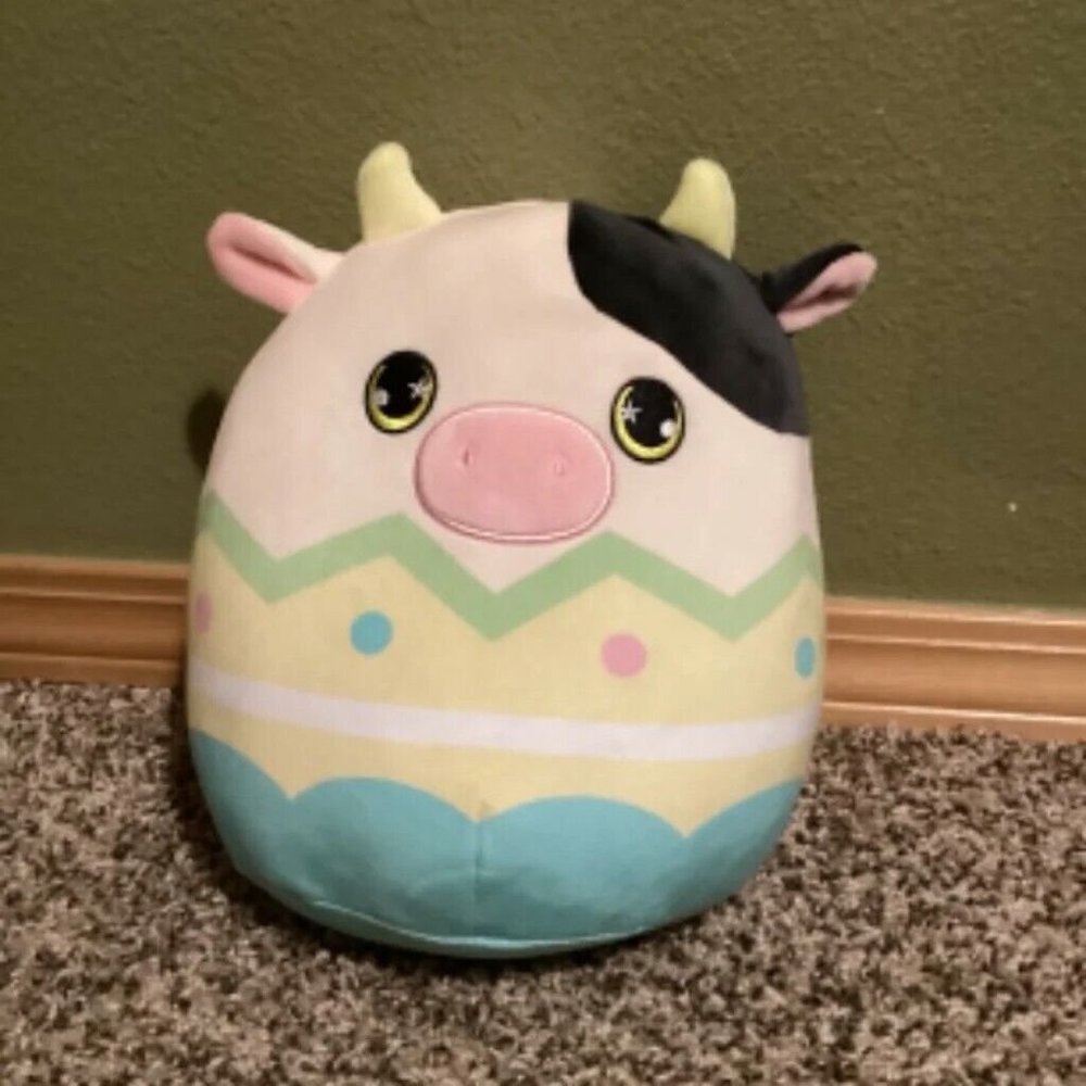 Squishmallow Connor Egg Cow 8” Mystery Bag Limited Edition Scented Brand New